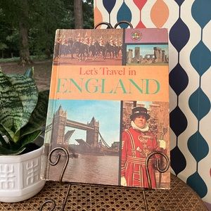 1964 Let's Travel in England A Travel Press Book Fifth Printing